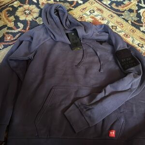 Under Armour blue Grey xl hoodie